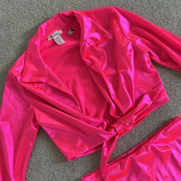 Neon pink 2 piece set - Picture 3 of 3